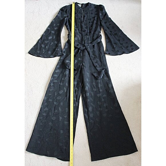 Co. Los Angeles - Wide Leg Jacquard Jumpsuit - Worn by Lisa Kudrow - XS Oversize - Picture 10 of 15